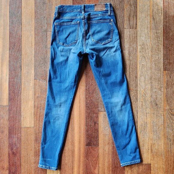 Madewell 9" High-Rise Button Fly Skinny Jeans Size 26 - Picture 10 of 16